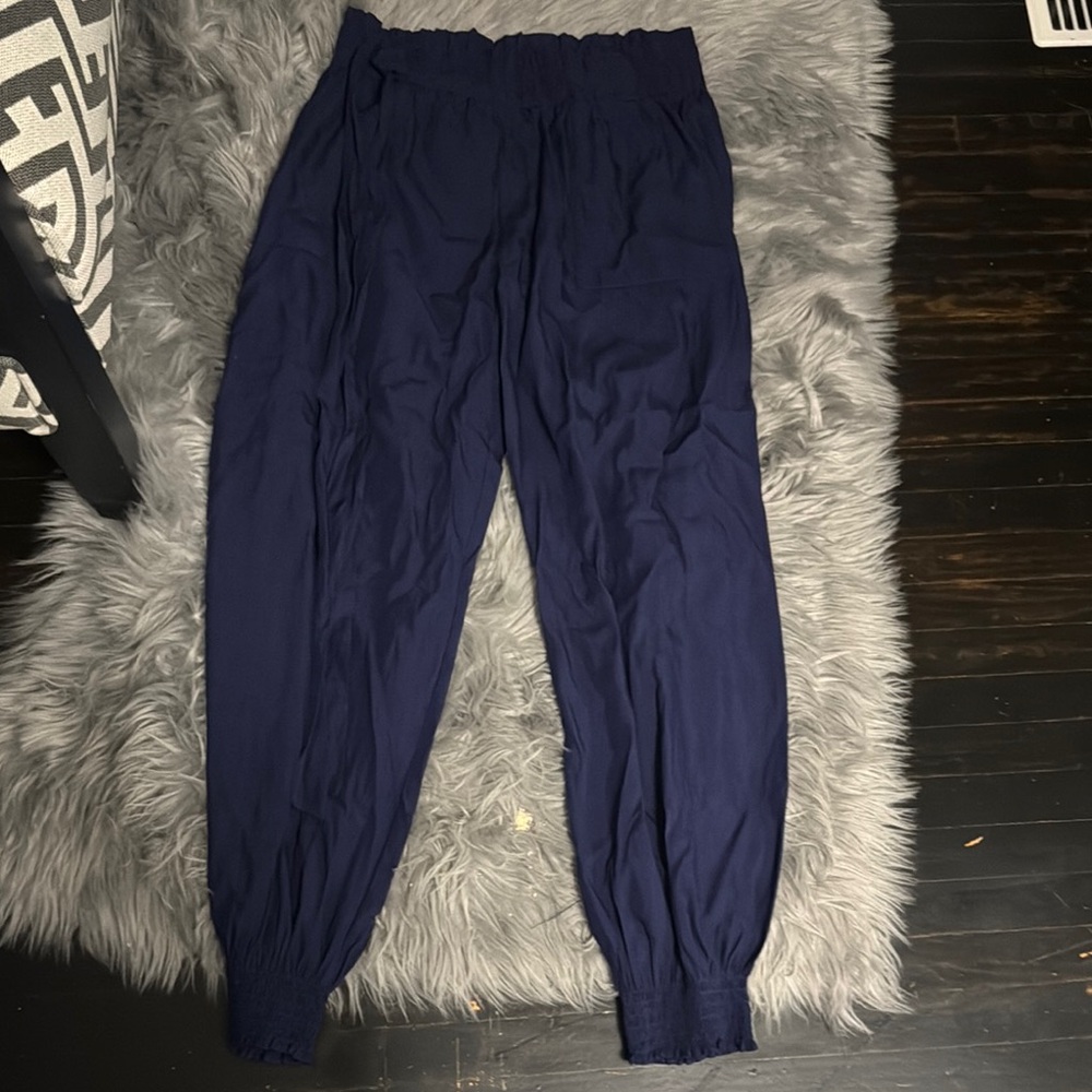 Chic Navy Jogger Trousers